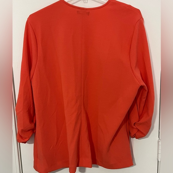 Torrid Melon Colored 3/4 Length Blazer - Picture 4 of 6